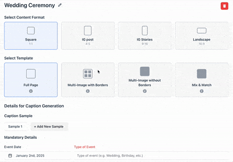Configure Post